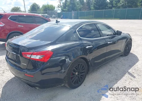 2017 Maserati Ghibli S Q4 from USA, damaged, VIN ZAM57RTL5H1218772